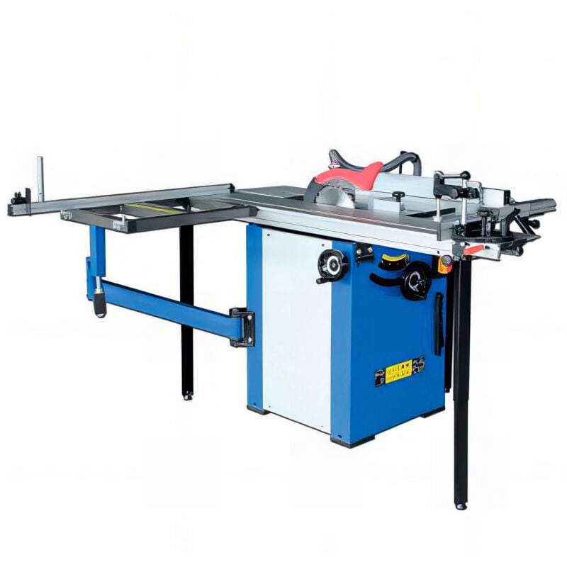 Jean L'ebeniste - Scie à format monophasée d. 254 mm - chariot 1 300 mm - 2 200 w 230 v