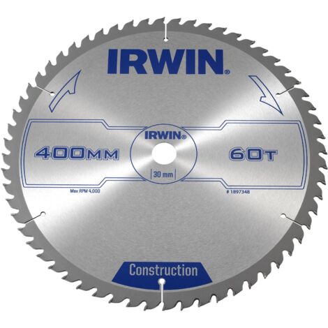 Scie frittée pour bois 400 x 30 mm/60 dents - I-1897348