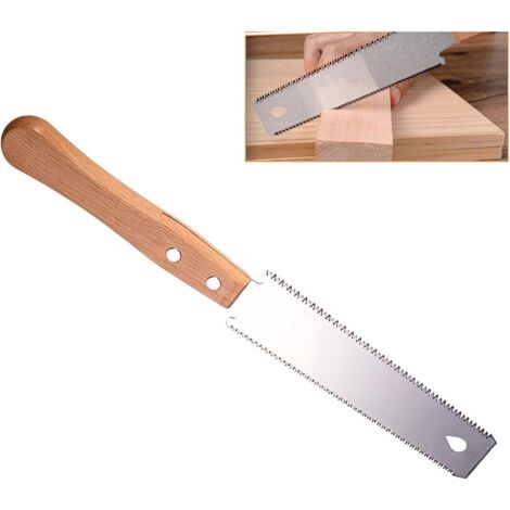 Scie Japonaise 30.5 cm Bois Poignée Antidérapante - Outil Manuel de Menuisier pour Trimming, Pruning et Bricolage - Woodworking Tool