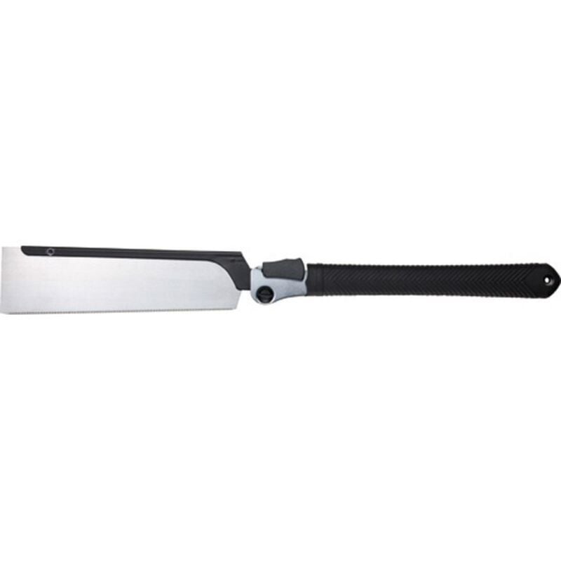 Scie japonaise Dozuki, poignée plastique, lame de scie rabattable, longueur de lame 240 mm, Épaisseur de lame 0,3 mm
