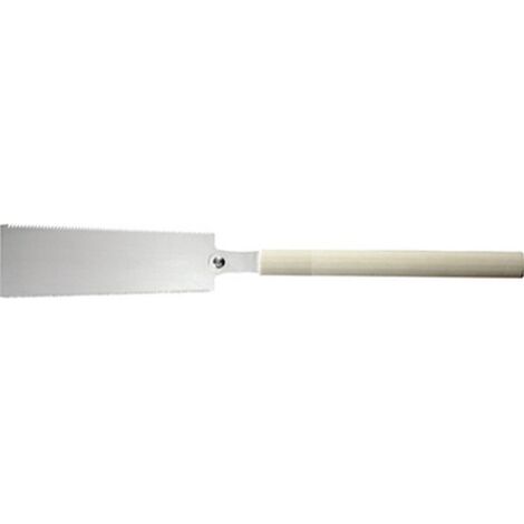 Scie japonaise Ryoba 240mm – Lame flexible pour coupes précises – Denture fine et grande denture – Poignée en bambou ergonomique – Magma