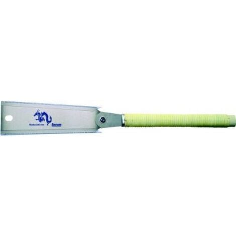 Scie japonaise Ryoba, poignée bambou, longueur de lame 240 mm, Épaisseur de lame 0,5 mm