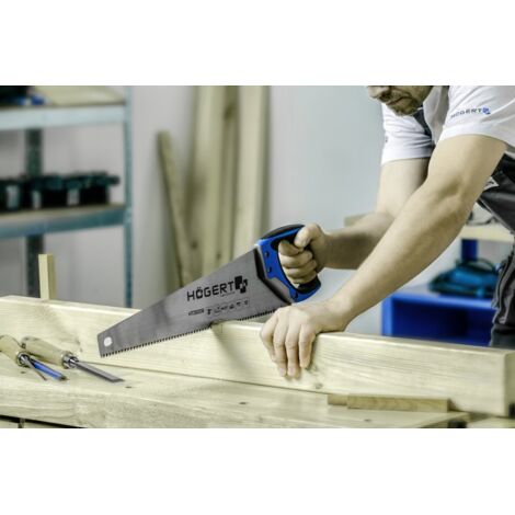 Scie manuelle Hogert HT3S206 500 mm pour le bois