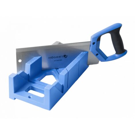 Scie manuelle Hogert HT3S296 300 mm + Scie à onglets