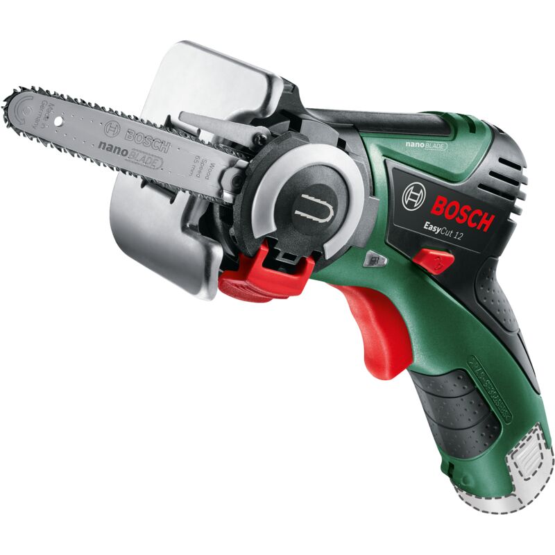 Scie sans fil Bosch EasyCut 12 (sans batterie, système 12 volts, technologie NanoBlade, profondeur de coupe dans le bois 65 mm)