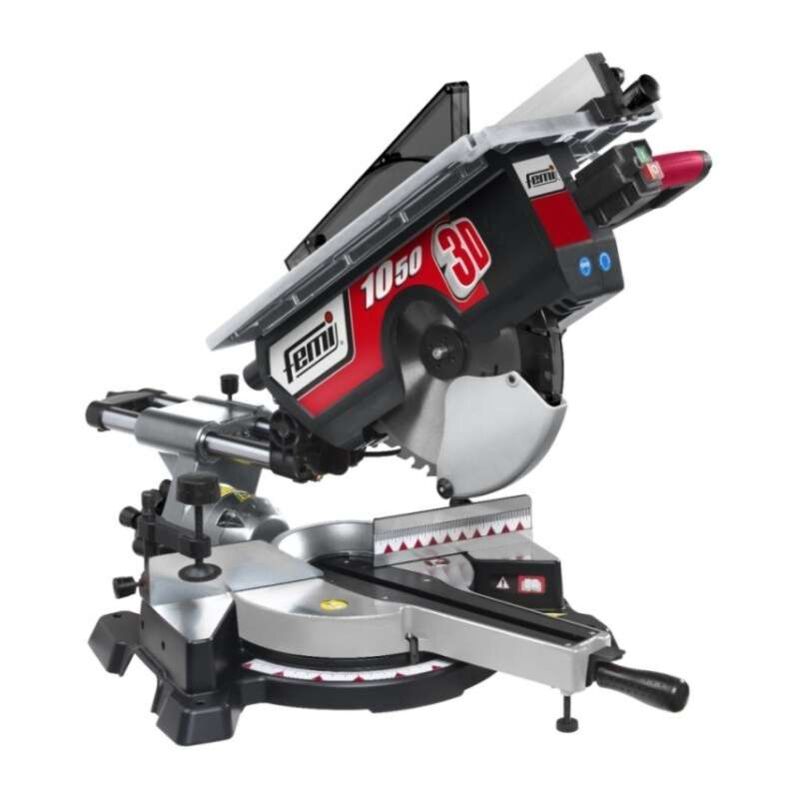 Scie à onglet Radiale 1800W avec table supérieure Femi 1050 3D