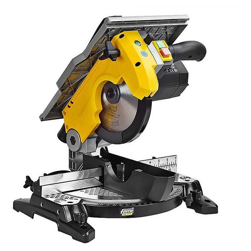 Femi - Scie à onglet avec table supérieure 1200W tr 076