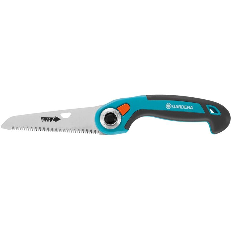 Gardena Scie xe0 xe9laguer repliable 135 P : scie pratique en acier xe0 ressort de qualitxe9 excellentes performances coupe prxe9cise forme de poignxe9e coudxe9e 8742 20
