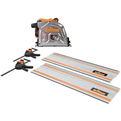 Scie plongeante avec rail de guidage, 185 mm, 1 400 W, 4 pcs TTS185KIT