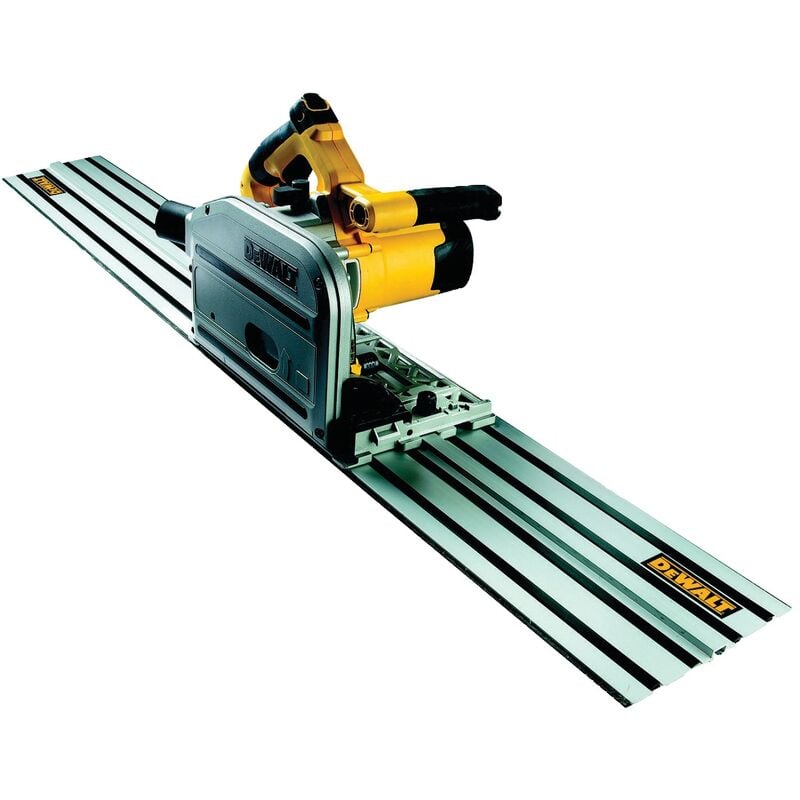 Scie plongeante 1300W + rail 1,5m Dewalt DWS520KT