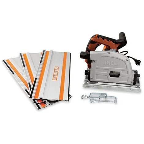 Scie plongeante FEIDER FS1612-1 1400 W 165 mm avec rail de guidage