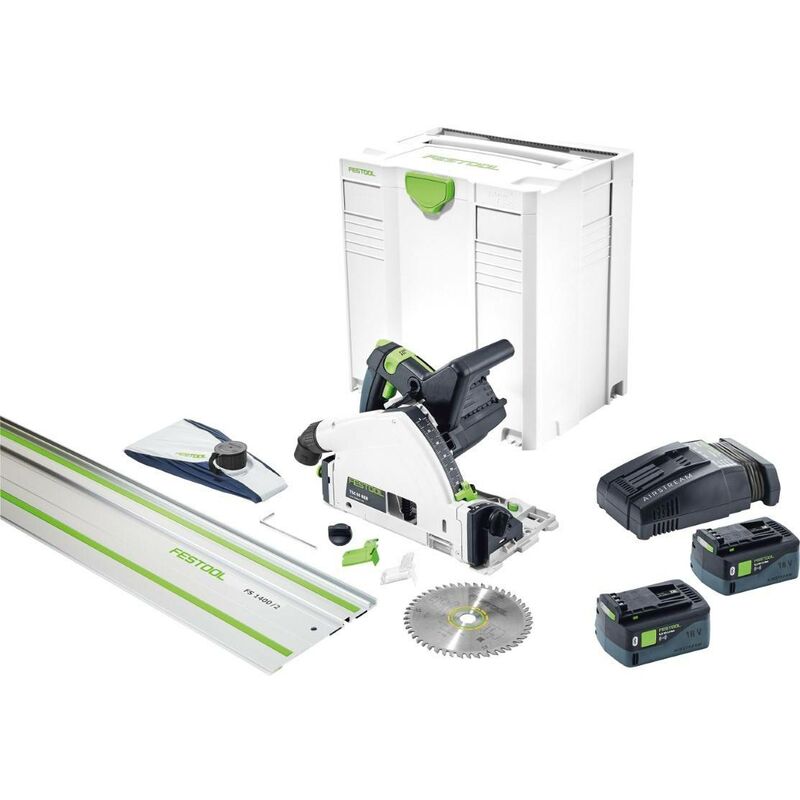 Scie Plongeante Sans Fil Tsc 55 Li 5 2 Rebi Set Sca Fs 575745 Festool