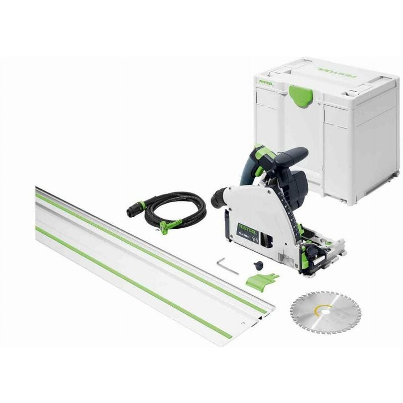 Scie plongeante 1500W Ø168mm - ts 60 KEBQ-Plus-FS Festool avec