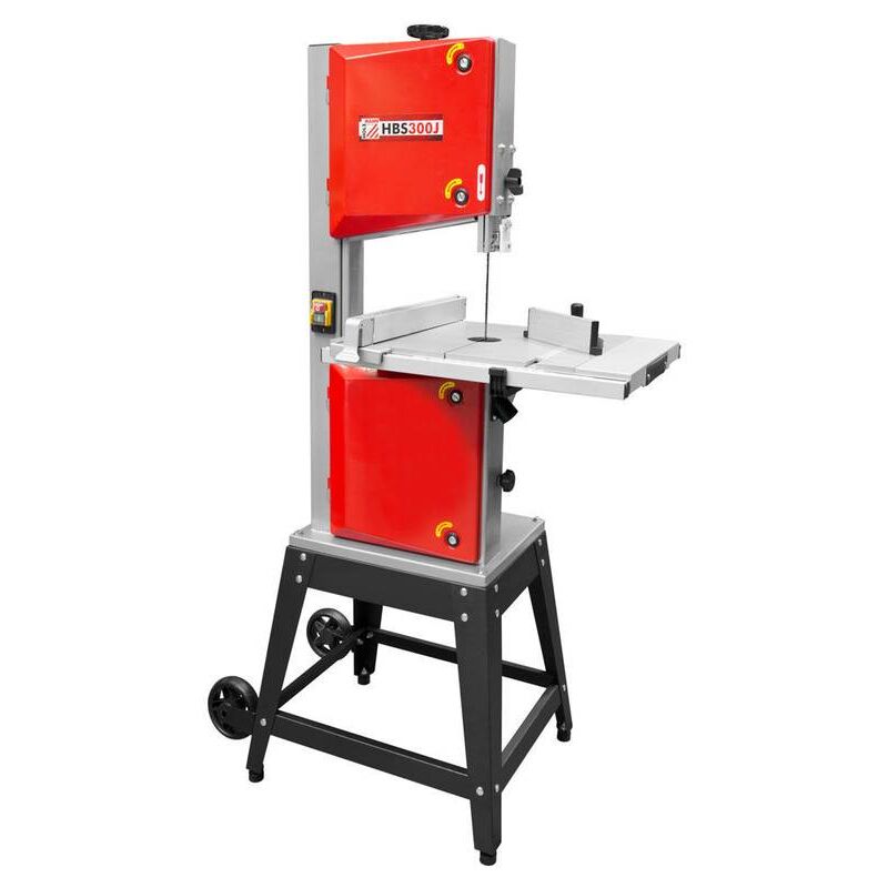 Holzmann Maschinen Bandsäge HBS300J_230V Schnitttiefe (max.) 165mm 230V 735W Sägeblatt-Länge 2240mm