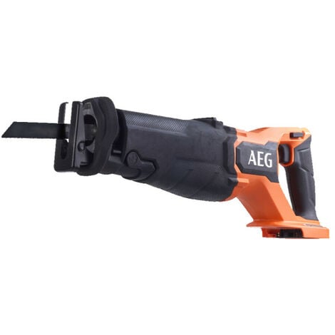 Scie sabre AEG 18V Brushless - sans batterie ni chargeur - BUS18BL2-0 - Noir et orange