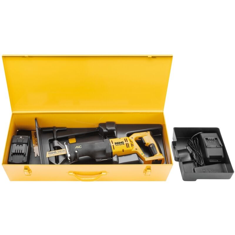 Rems - Scie sabre sans fil pour tuyaux tiger 22V ve set (560053)
