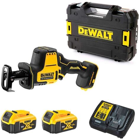 Scie sabre compacte DEWALT DCS369 (2 x 5Ah) 18v XR