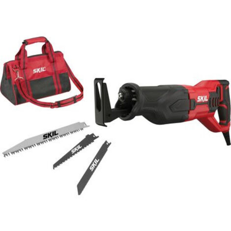 Scie sabre électrique 900W – Variateur de vitesse pour coupe précise – Capacité de sciage bois 200mm – Réduction des vibrations – Skil