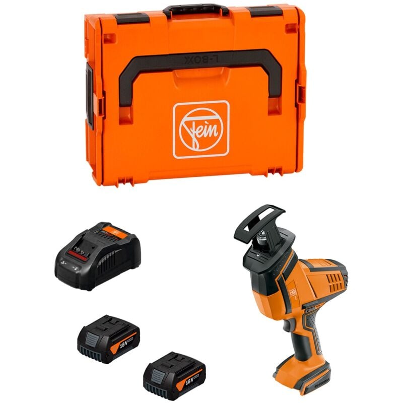 Scie Sabre Fein asas 18-21 k as (2 x 5,0 Ah GAL1880CV L-Boxx 136)