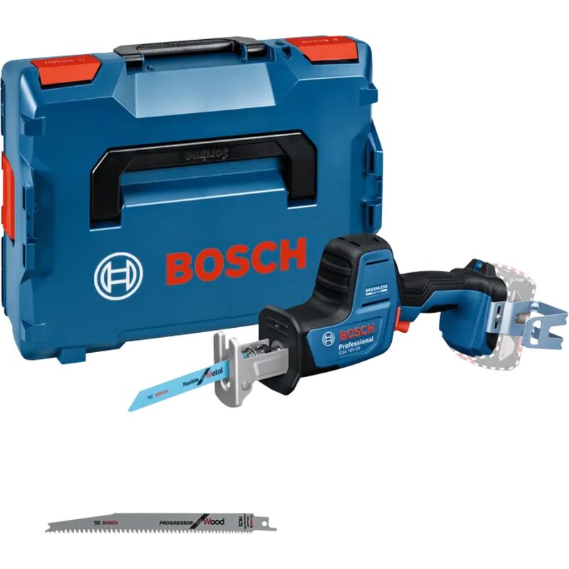 Scie sabre GSA 18V 24 Professional avec 2 lames bois métal en coffret BOXX BOSCH 06016A5101 - vue 3