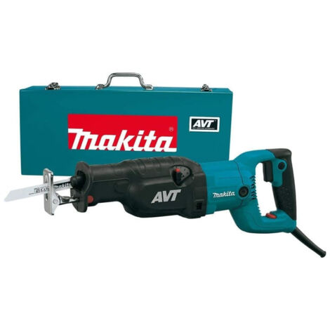 Scie sabre MAKITA 1510W + 3 lames : Bois, métal et universelle - En coffret - JR3070CTH
