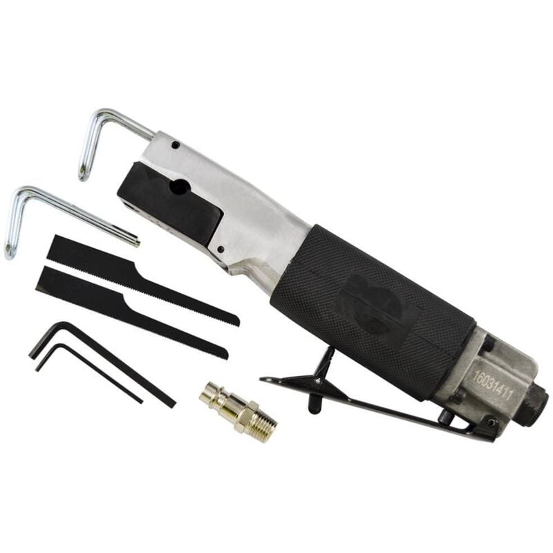 Scie sabre pneumatique pour carrosserie coupe tole metaux bois