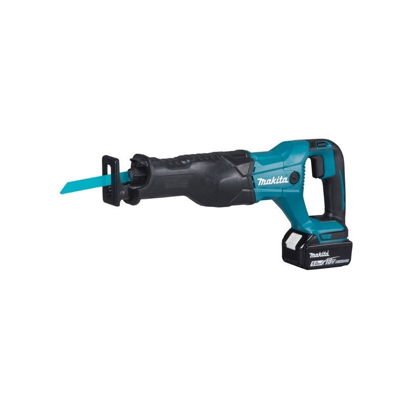Scie sabre sans fil 18V lxt (2x5,0 Ah) dans coffret Makita DJR186RTE