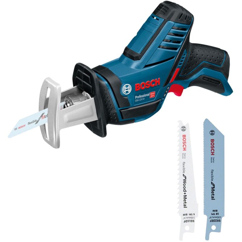 Scie sabre Bosch Professional GSA 12V 14 Sans fil Bois métal plastique 65 mm - vue 4