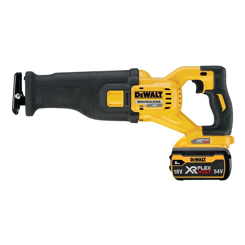 Scie sabre 2.0 xr flexvolt 54V 6Ah Li-Ion Brushless - 2 batteries - coffret tstak Dewalt