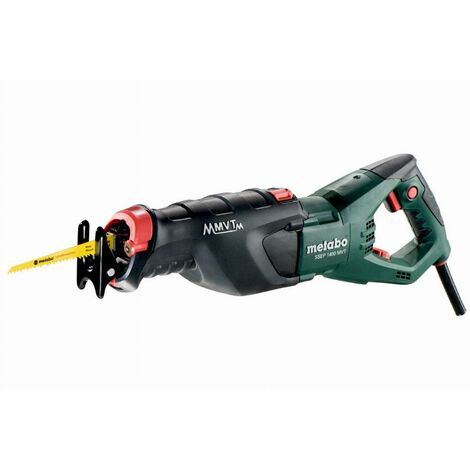 Scie sabre SSEP 1400 MVT metabo, Coffret