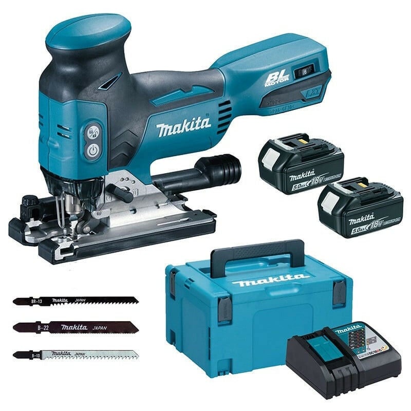 Scie sauteuse 18V lxt (2x5,0 Ah) en makpac Makita DJV181RTJ