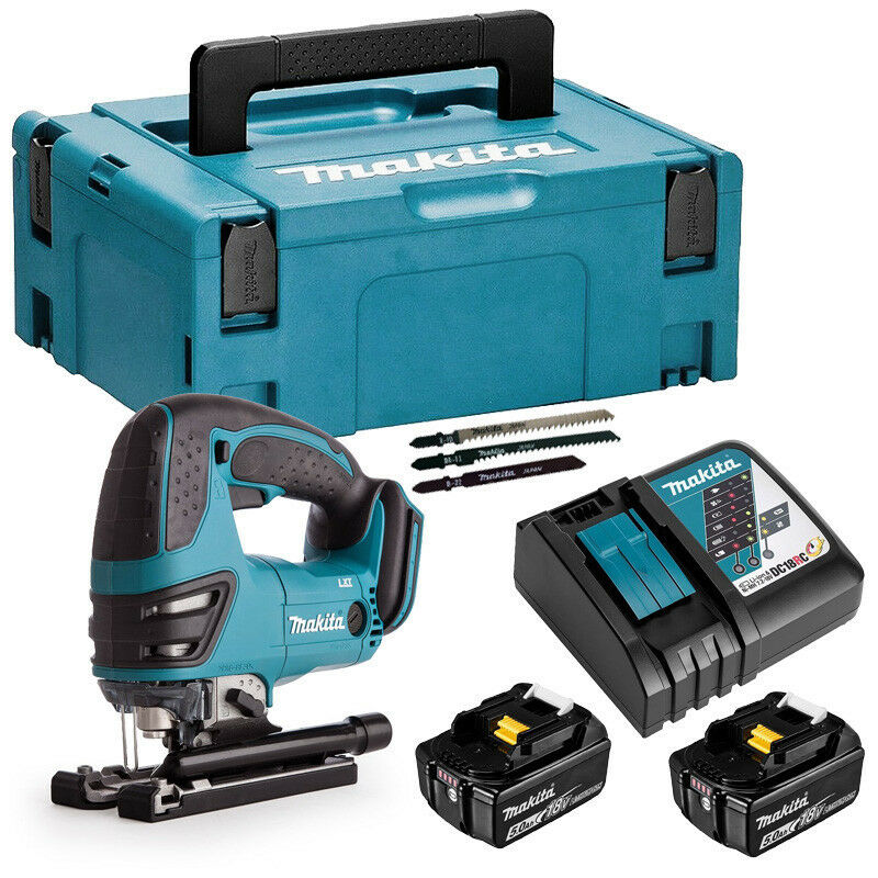Scie sauteuse 18V Li Ion 2x5 0 Ah en MakPac MAKITA DJV180RTJ