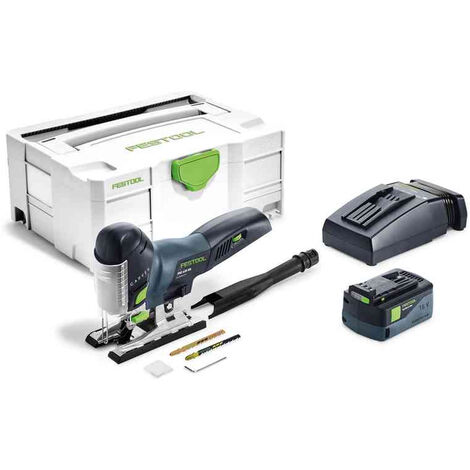 Scie sauteuse FESTOOL CARVEX PSC 420 Li 18 - Batterie 18V 5.2 Ah, chargeur, coffret - 574709