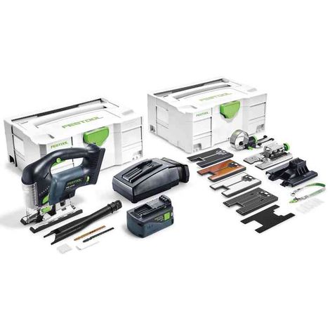 Scie sauteuse FESTOOL CARVEX PSCB 420 Li 18 - Batterie 5.2 Ah lion