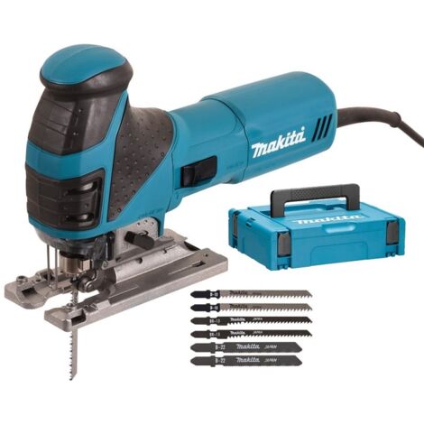 Scie sauteuse 720W avec 6 lames dans coffret Makpac - MAKITA 4351FCTJ