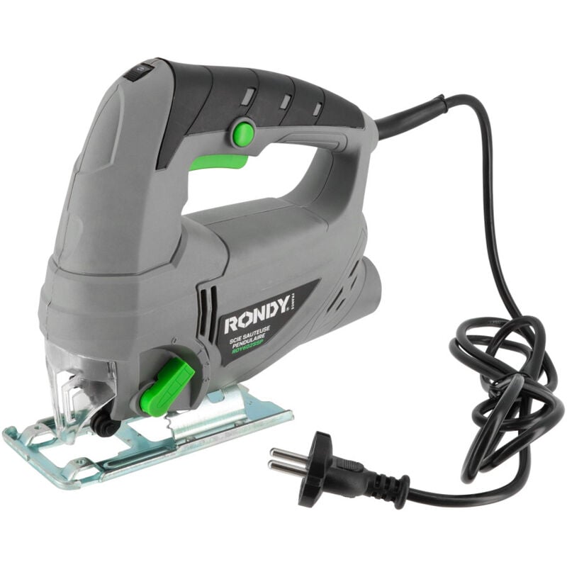 Scie sauteuse pendulaire 600W - Vitesse variable 0-3000/min - Livrée avec 5 lames