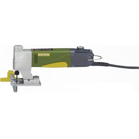 Scie sauteuse Proxxon Micromot STS/E 80 W – Profondeur de coupe max 12 mm bois, 5 mm métal – Fréquence oscillation 2400-4500/min – Mallette incluse