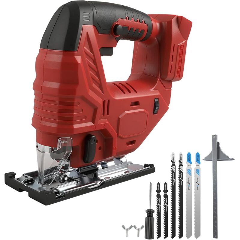Scie sauteuse sans fil compatible avec batterie Milwaukee 18 V,