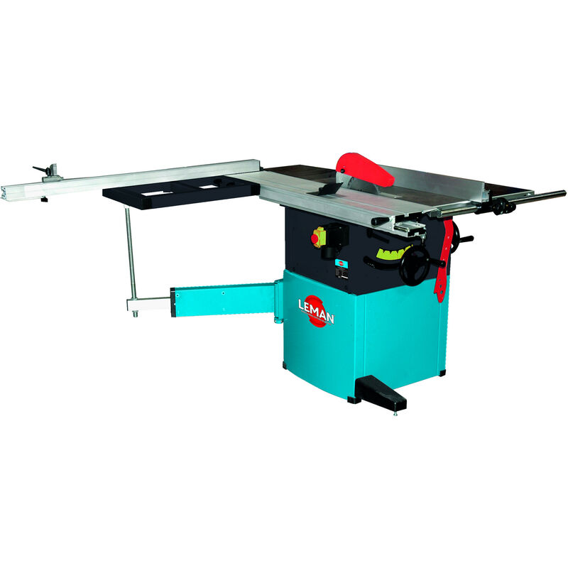 Leman - Scie sur table avec chariot ras de lame 255mm - SST256