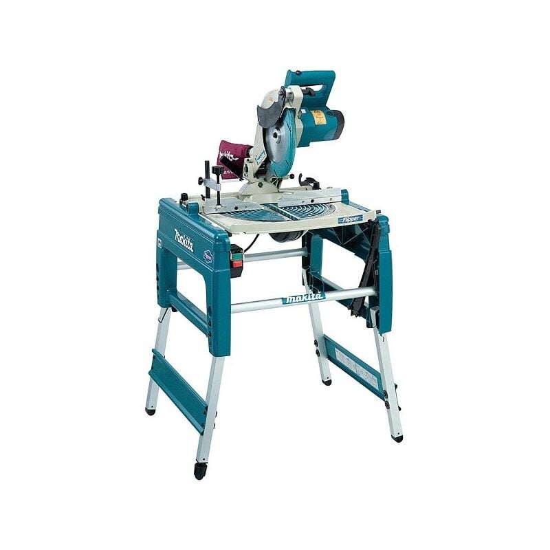 Scie sur table Makita coupe d'onglets 1650 w ø 260 mm LF1000