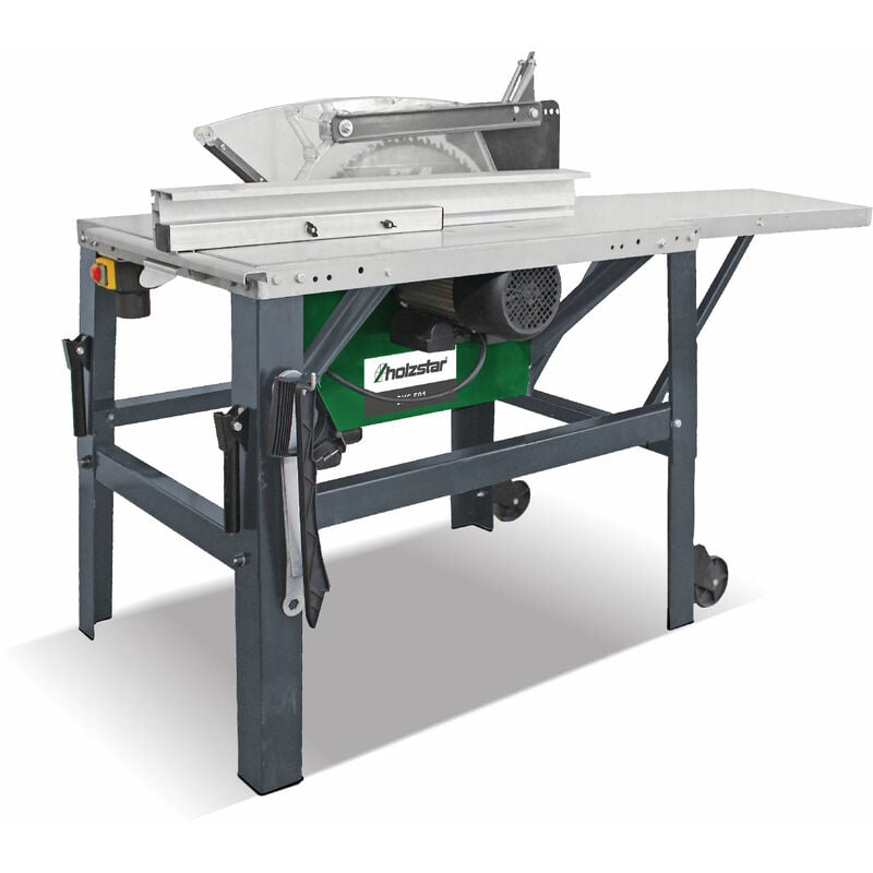 Holzstar - Scie circulaire de chantier hauteur de coupe 150 mm 4,2 kW 400V avec lame de scie circulaire dia. 500 mm BKS501