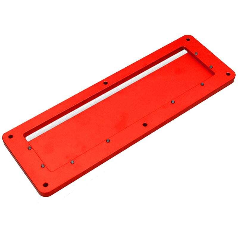 Scie à Table électrique scie circulaire plaque de couverture en alliage d'aluminium intégré réglable 45-90 degrés Table rabattable support de plaque
