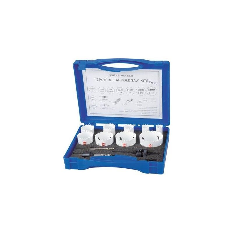 Ecolands - scie trepan coffret /9 riss 3109V0