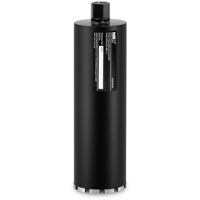 Helloshop26 - Scie trépan diamantée cloche carottage foret mèche diamètre 127 mm - 400 mm