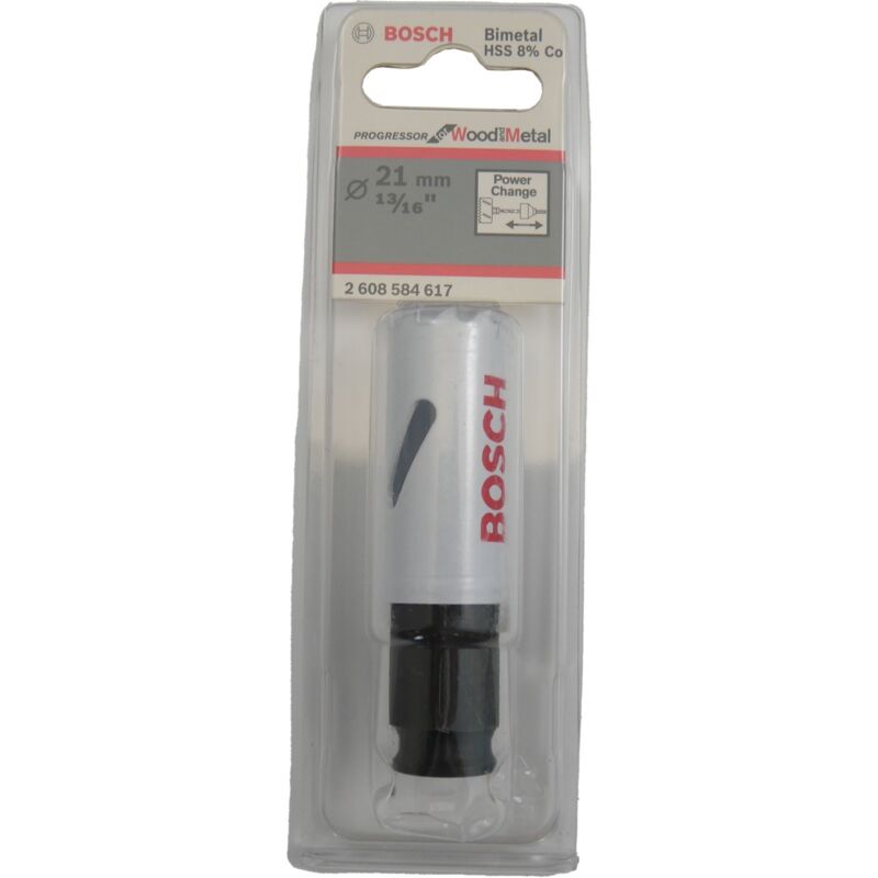 Bosch - Scie cloche Progressor for Wood and Metal 21 mm 13/16 - 2608584617