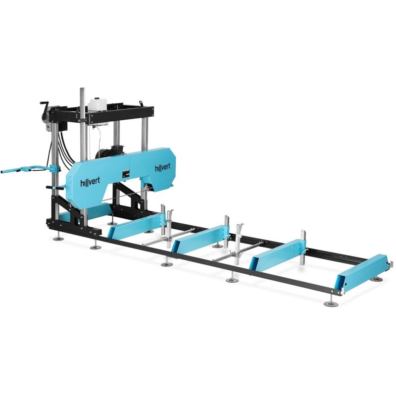 Scierie mobile - électrique - Taille standard des rails 4 x 0,9 m - 7500 w - 400 v Gruminette Scierie portable