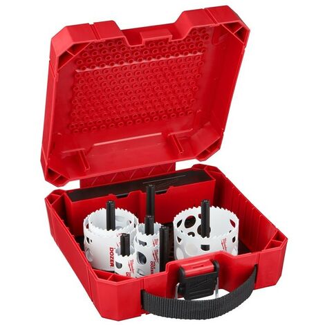 MILWAUKEE Coffret 6 scies cloches bi-métal Hole Dozer - 49224201