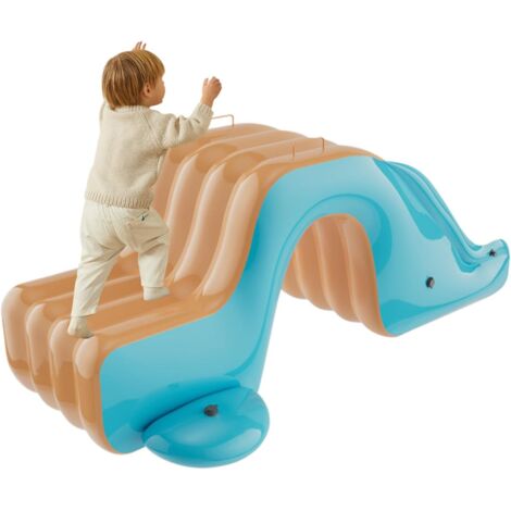 Scivoli gonfiabili per piscina, scivolo gonfiabile da pavimento - Divertente gioco d'acqua per bambini per parco, spiaggia, cortile, prato all'aperto