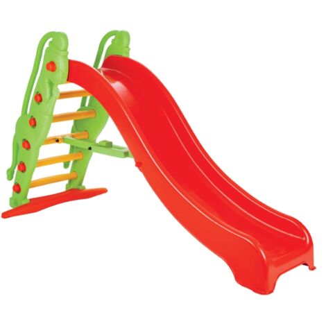 Scivolo Grande per Bambini Scala 6 Gradini in Plastica da Bimbi Giardino Esterno