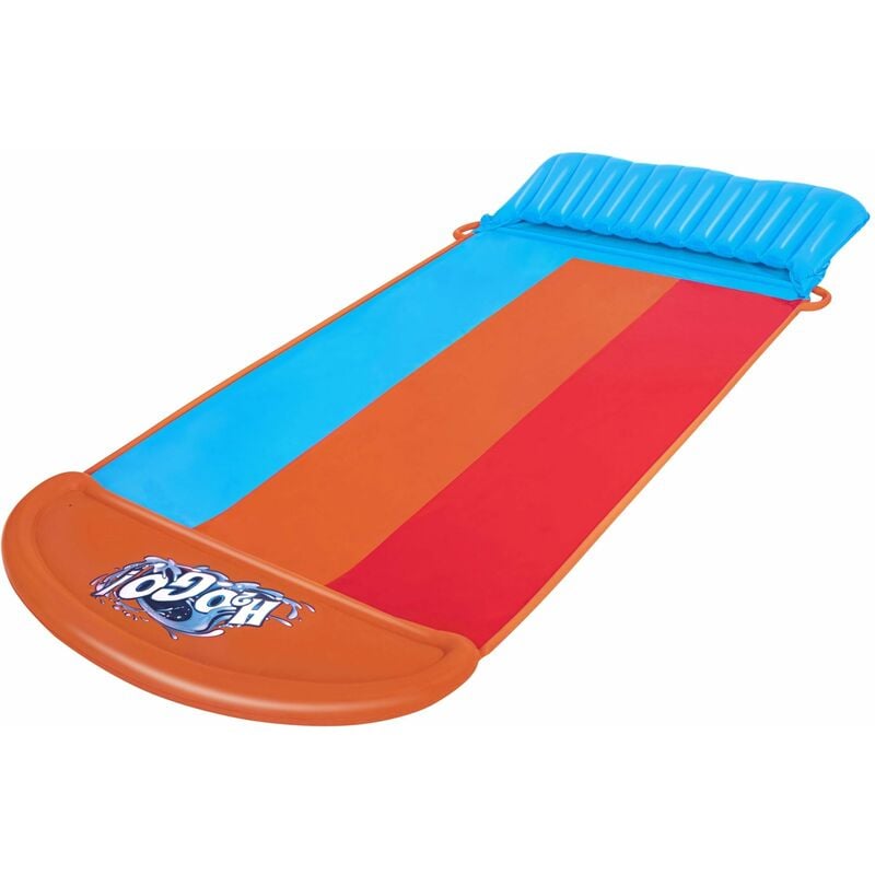 Scivolo triplo gonfiabile H2OGO Tsunami Splash Ramp 488 cm Bestway 52479